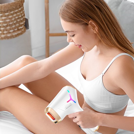 epilateur a lumiere pulsee epildurable peau lisse