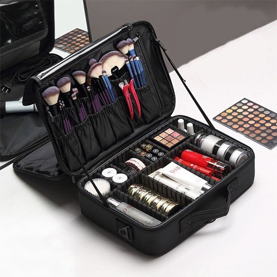 intérieur trousse de maquillage probeauty avec compartiments