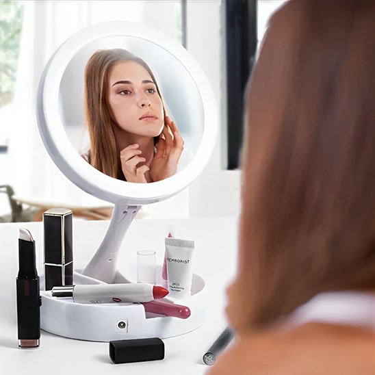 Miroir pour maquillage 