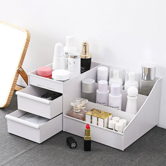 organisateur maquillage speedmakeup blanc