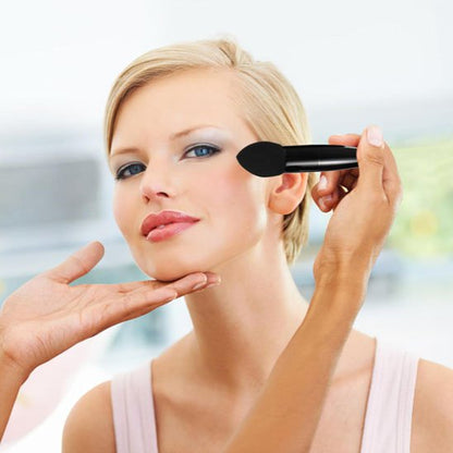 pinceau maquillage beautypro noir bout en cone