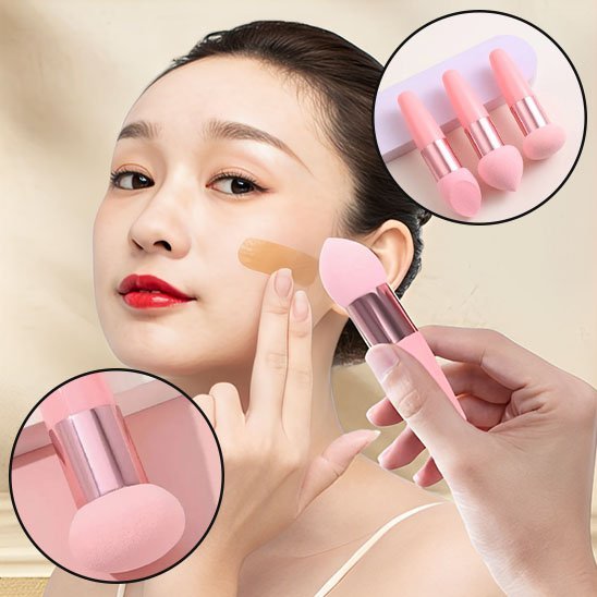 pinceaux maquillage beautypro – détail mousse synthétiques douce