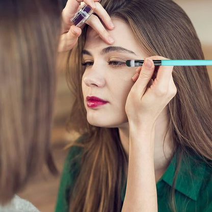 set pinceaux maquillage professionnel 12 pièces | Elegance