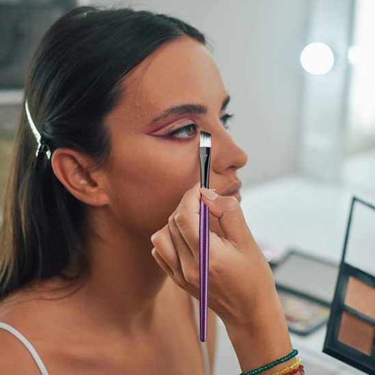 set pinceaux maquillage professionnel 12 pièces | Elegance