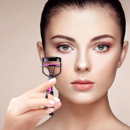 recourbe cils silicone rose – résultat sur cils recourbés – ylybeauty